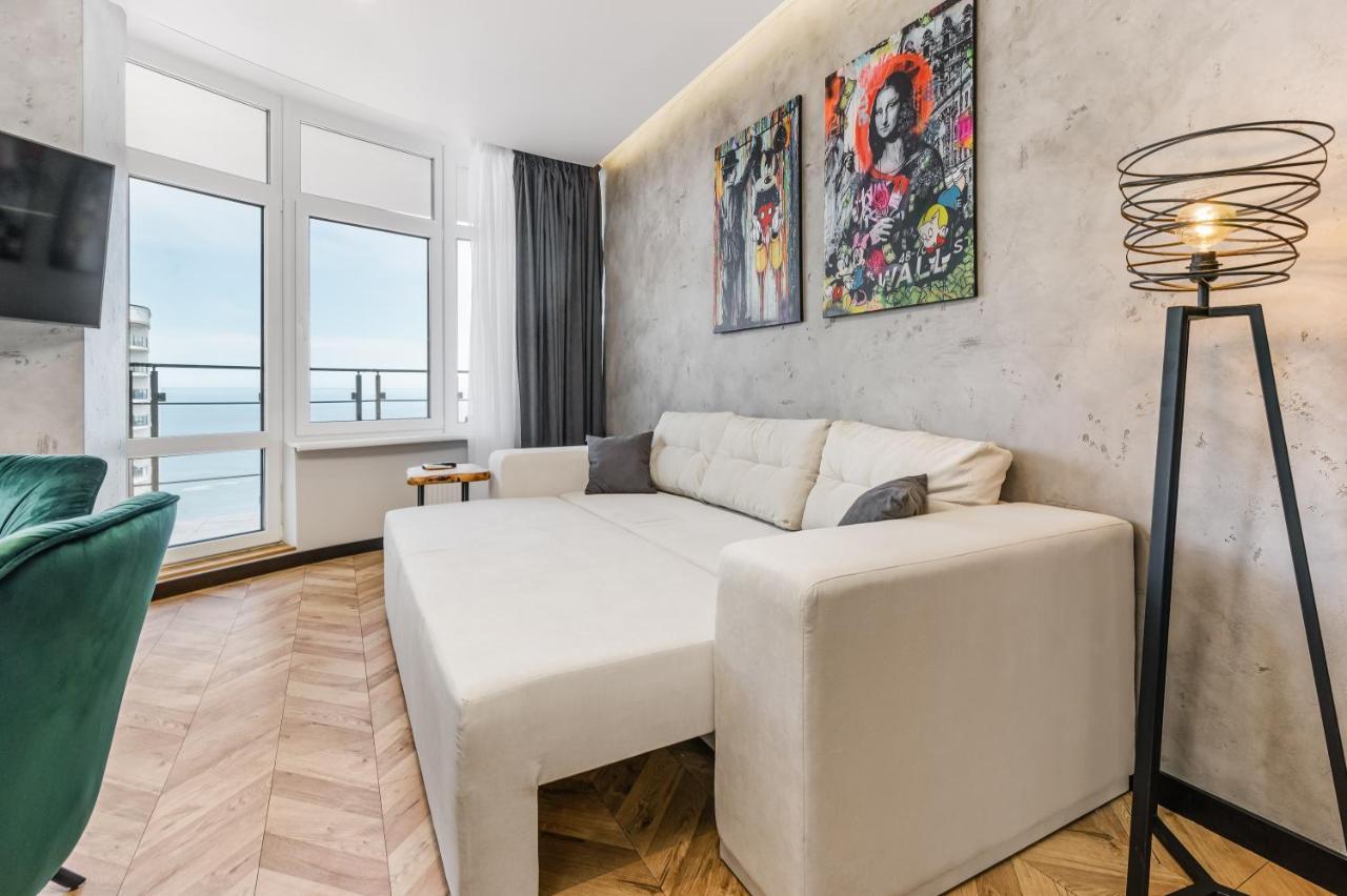 Pearl 45 Fantastic Design Sea View Apartment Odessa Exterior foto