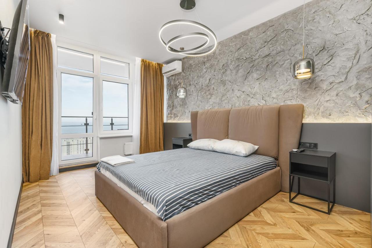 Pearl 45 Fantastic Design Sea View Apartment Odessa Exterior foto