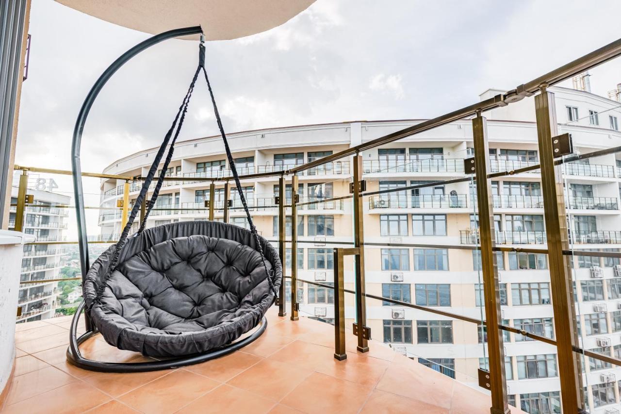 Pearl 45 Fantastic Design Sea View Apartment Odessa Exterior foto